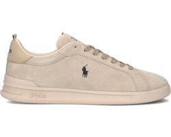 Polo Ralph Lauren Hrt Crt Rib-sneakers-low Top Lace Sneakers - Textiel - Heren - Beige - Maat 49