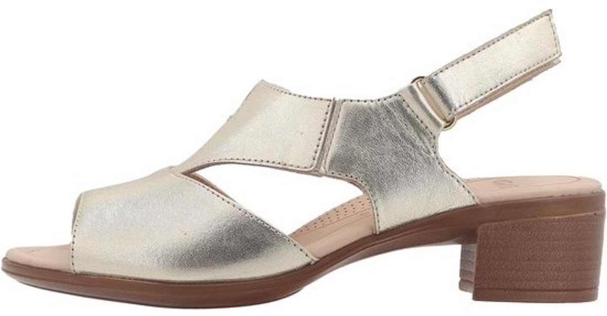 Dames Sandalen - Zomerschoenen - Vrijetijd - Comfortabele Pasvorm - 39 EU - Zilver