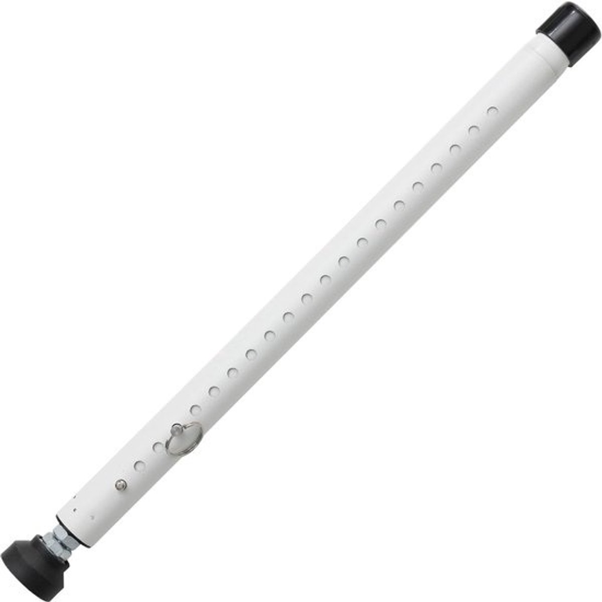Veiligheidsstang voor Deuren en Ramen - Instelbare Inbraakbeveiliging, 45-128 cm, Antislip Rubber, Voor Huis en Woning