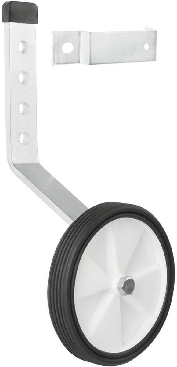 Kindersteunwielen Fiets Universeel Wit/Zwart