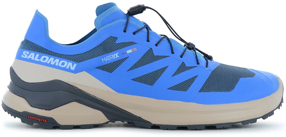 Salomon XA META - MADE IN FRANCE - Heren Trail-Running Schoenen Hardloopschoenen Blauw 478867 , Maat: EU 40 UK 6.5