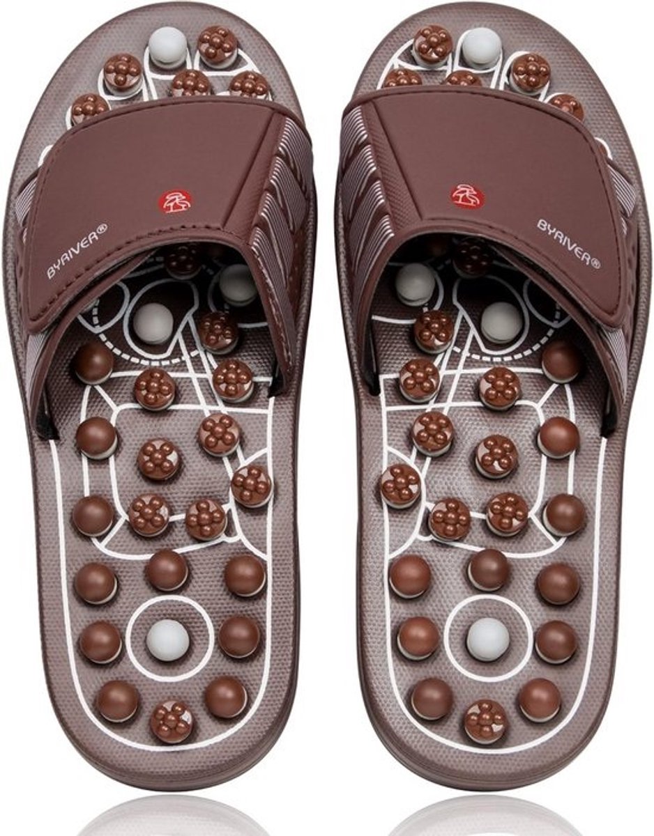 Acupressuur voetmassage slippers voor reflexologie en pijnbestrijding