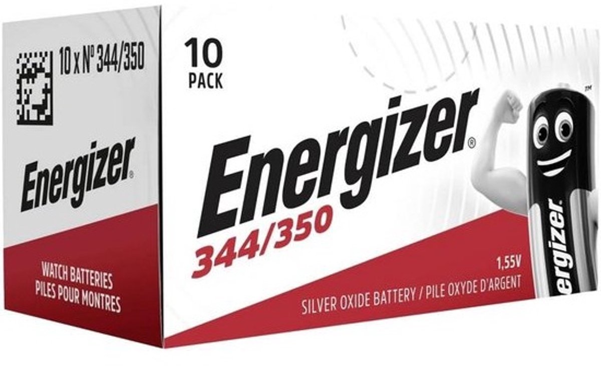 Knoopcel batterij zilveroxide SR344/350 voor horloges en kleine apparaten
