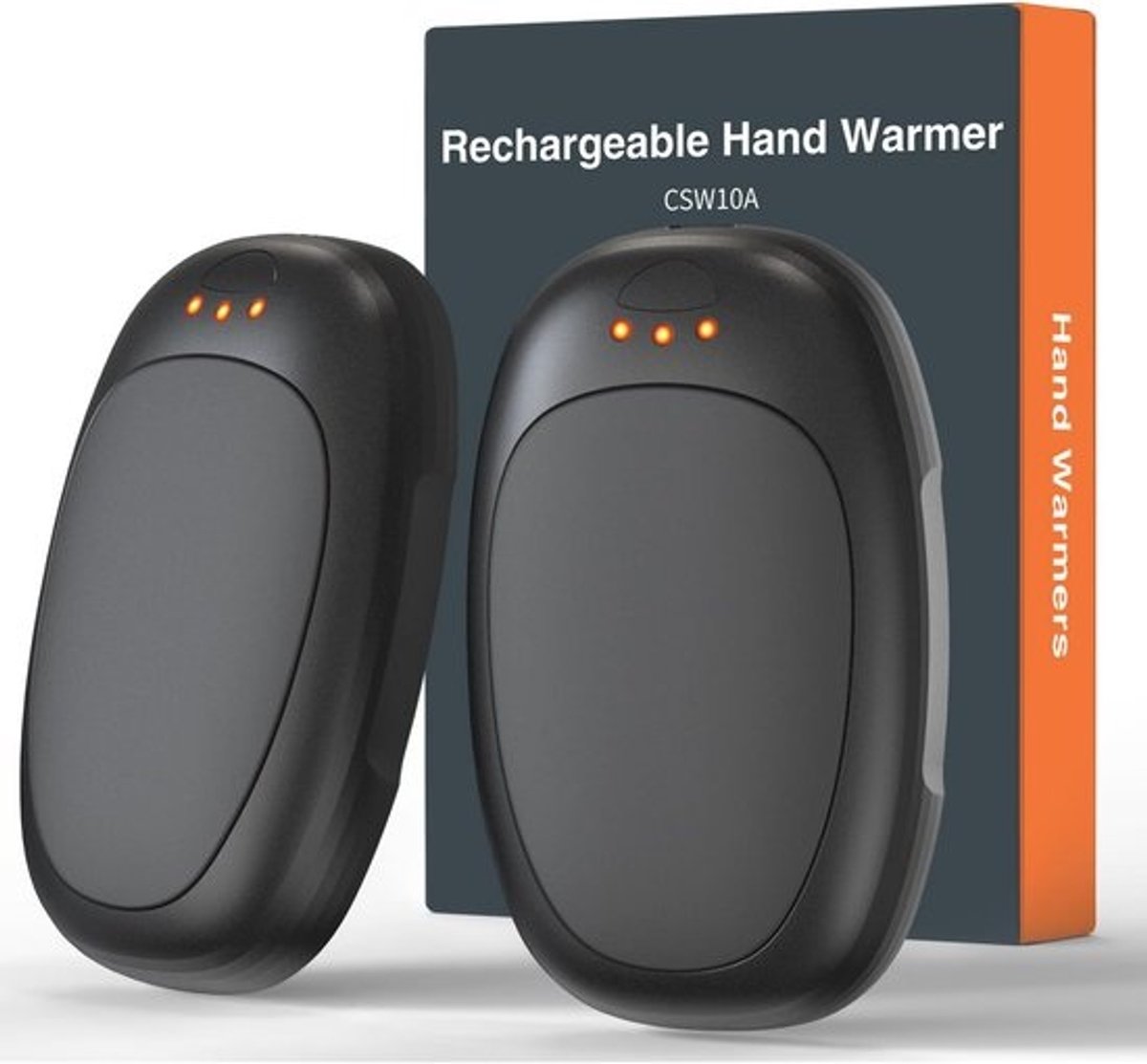 Elektrische Herbruikbare Handwarmers - Set van 2 Oplaadbare Zakwarmers met 3 Verwarmingsmodi