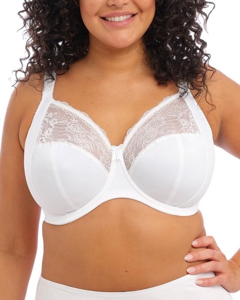 Plus Size Dames Beugelbh in Ballet Roze met Driedelige Cups en Stretchkant