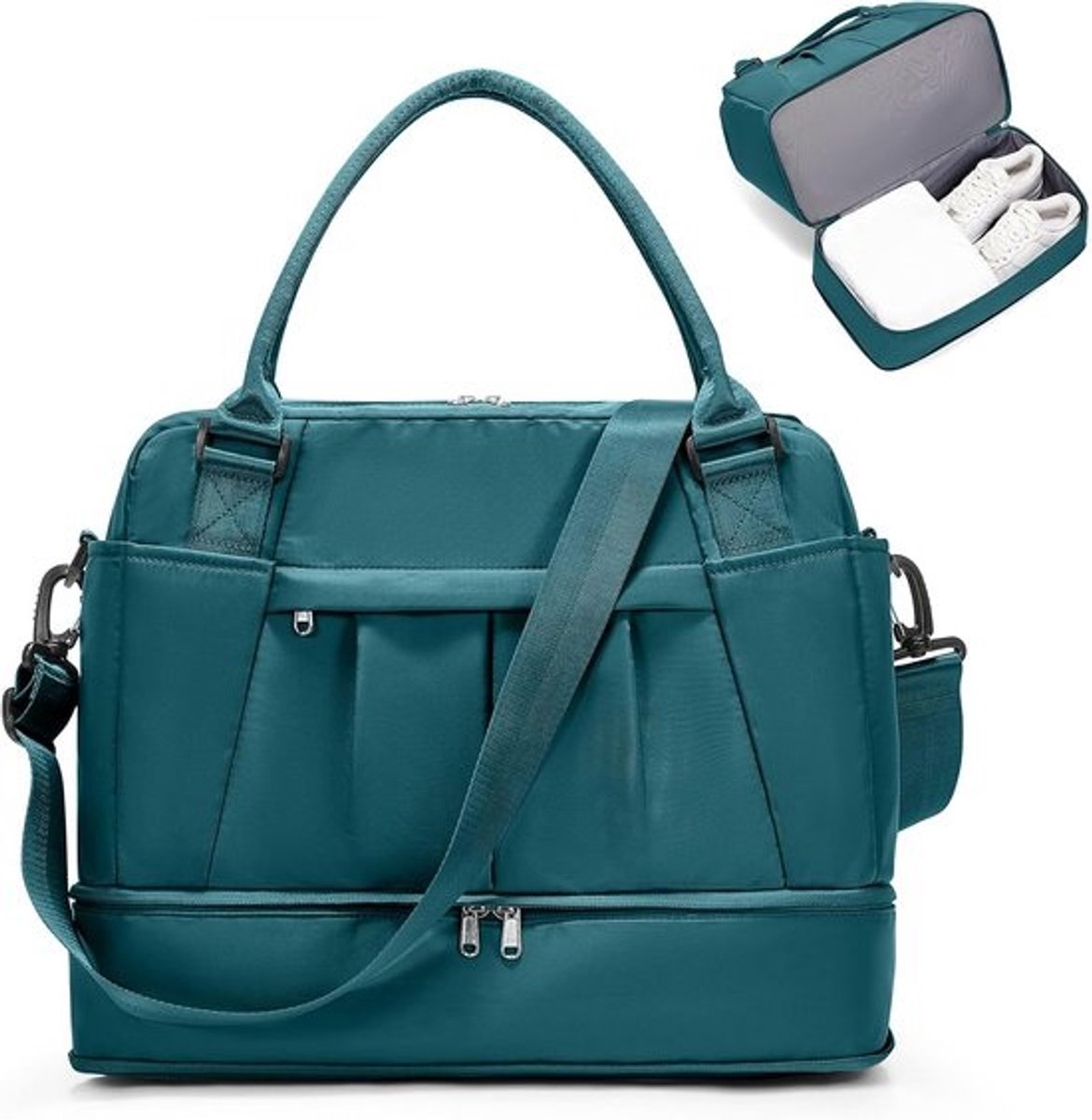 Waterdichte Reistas Dames Handbagage 40x20x25 Geschikt voor Ryanair en Weekendjes Weg