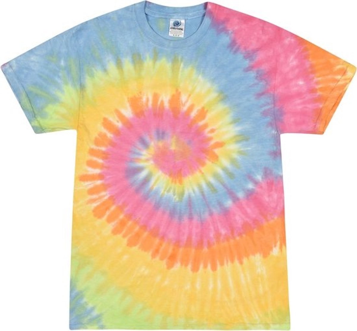 Batik T-shirt voor Dames en Heren - Uniek Tie-Dye Design