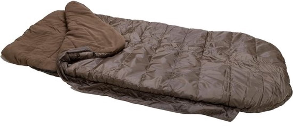 Slaapzak 4 Seizoenen - Mummy Slaapzak - Vissen Kamperen - Fleece Voering - 220x90cm - Groen