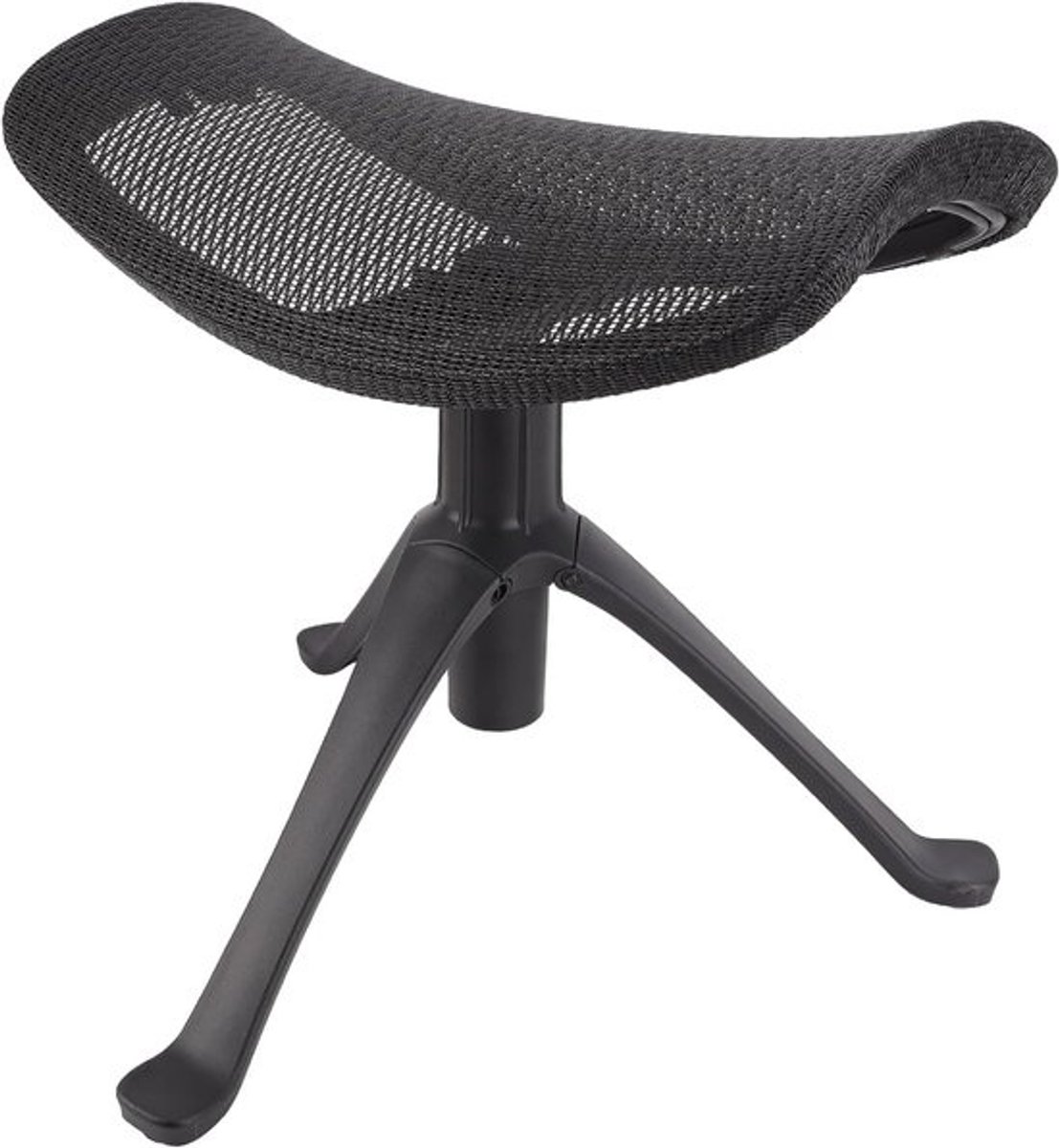 Ergonomische Voetsteun - Beensteun Bureau - Comfortabel Werken - In Hoogte Verstelbaar - 2-in-1 Functie - Zwart