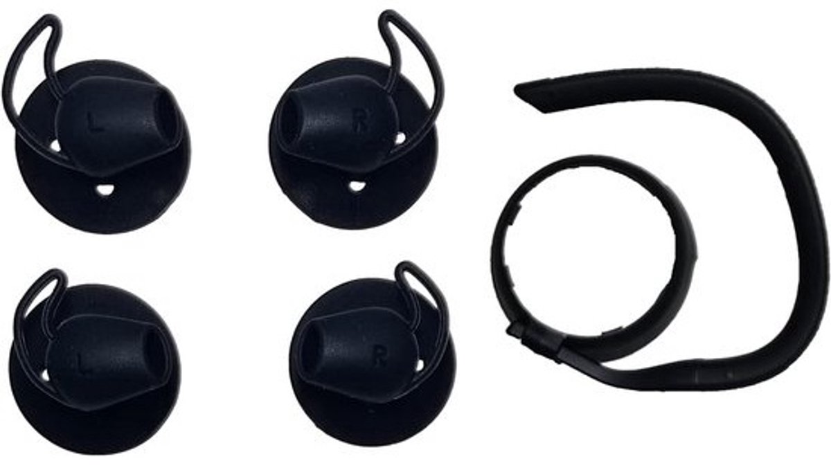 Conversatie Accessoire Pakket voor Headsets - Zwart