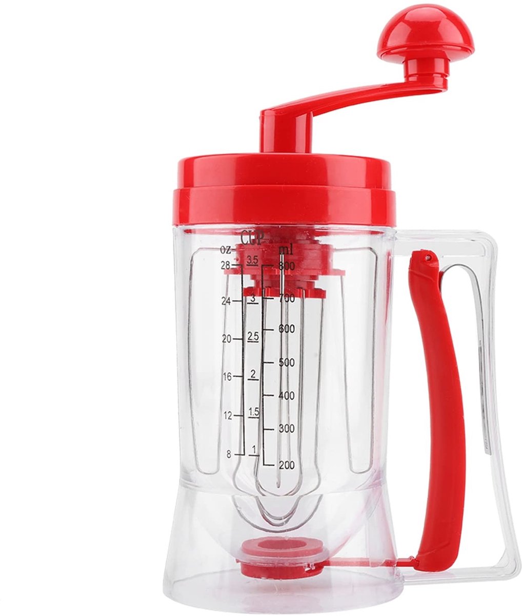 Dailygoods - Handheld Batter Dispenser voor Pancakes en Cupcakes - Automatische Blender