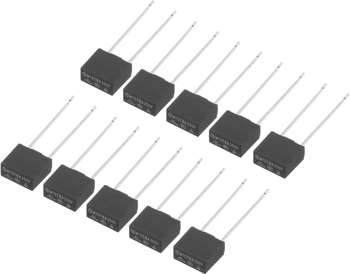 Dailygoods - 10 Stuks Miniatuur Micro Fuses Assortiment - Bescherming voor Elektronica