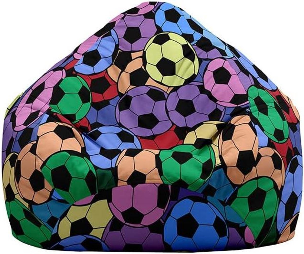 Zitzakhoezen Zonder Vulling - Opbergzak Stoel - Speelgoed Opbergen - 2-in-1 Functie - 70x80cm - Multicolor