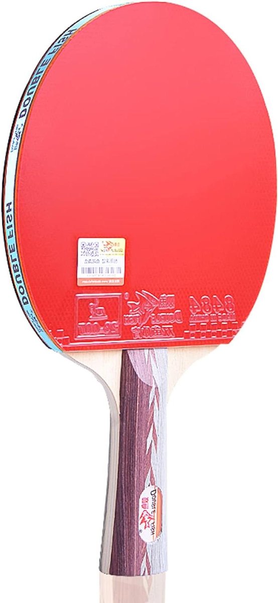 Tafeltennisbat - Pingpongracket - Wedstrijd Spelen - 7-laags houten bodemplaat - 6 mm dik - Niet gespecificeerd