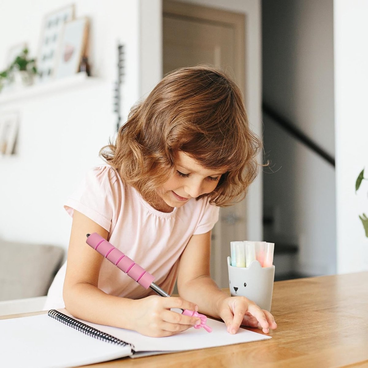 Lesstok - Aanwijsstok Lesmateriaal - Kinderen Leren Lezen - Uitschuifbaar Touchscreen - 26 cm - Zilver