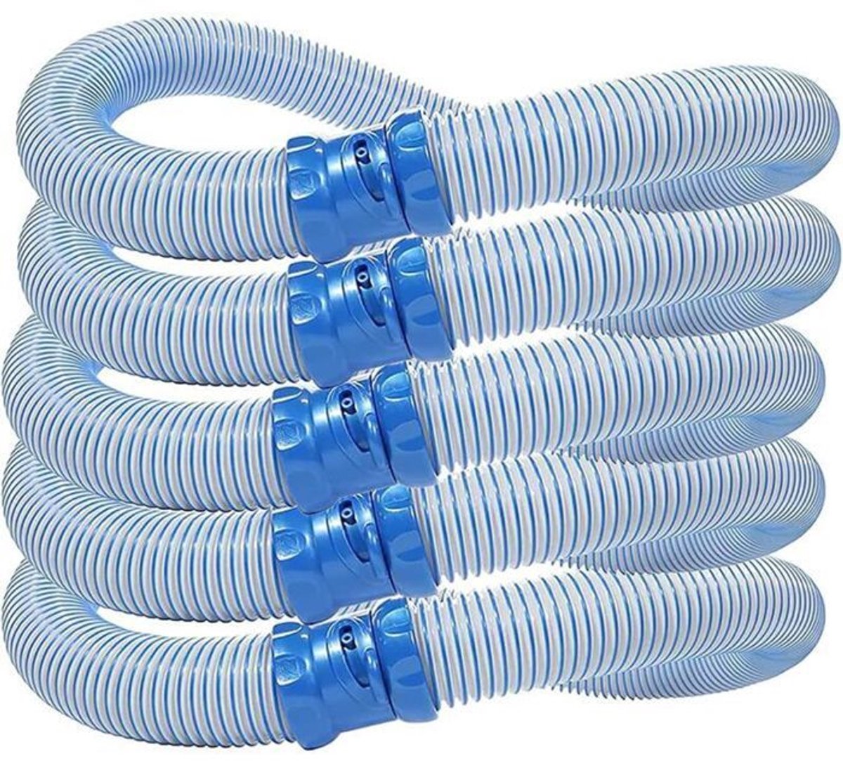 LISM-Geschikt voor Zodiac MX6 en MX8 stofzuigers (5-delige set) - Zuigslang Geschikt voor het reinigen van ondergrondse zwembaden