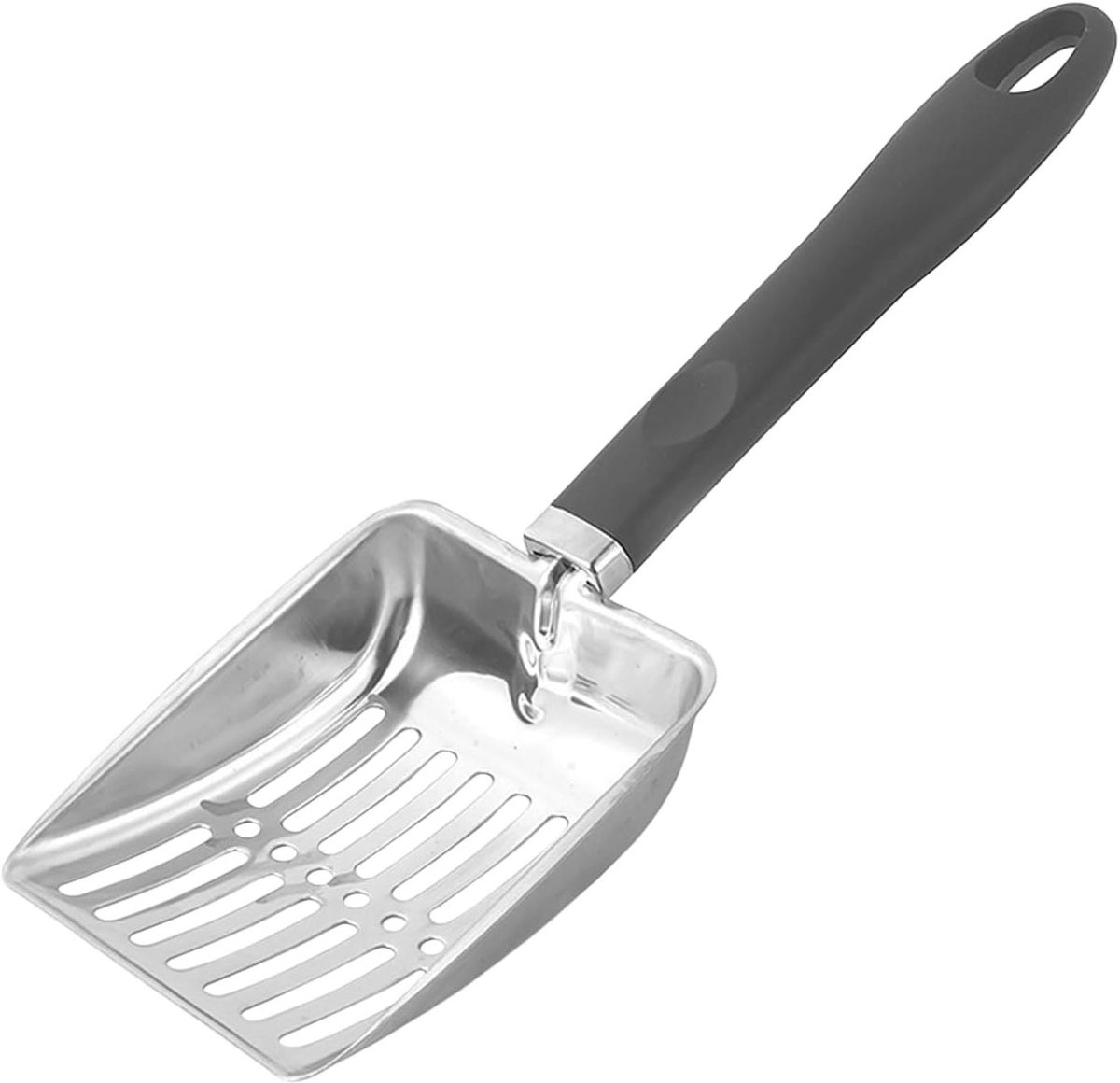 Kolenzeef - As schep - Vuurplaats onderhoud - Hittebestendig RVS - 325 cm - Zilver