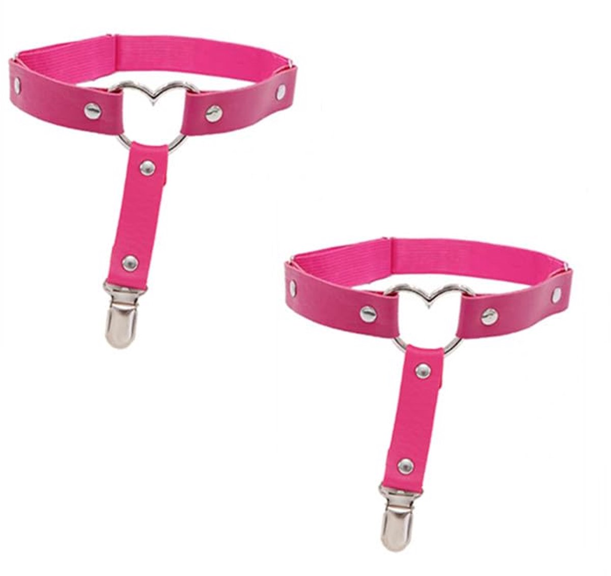 Dailygoods - Gotische Dijbeenring en Kousenband Set - Voor Cosplay en Feestjes