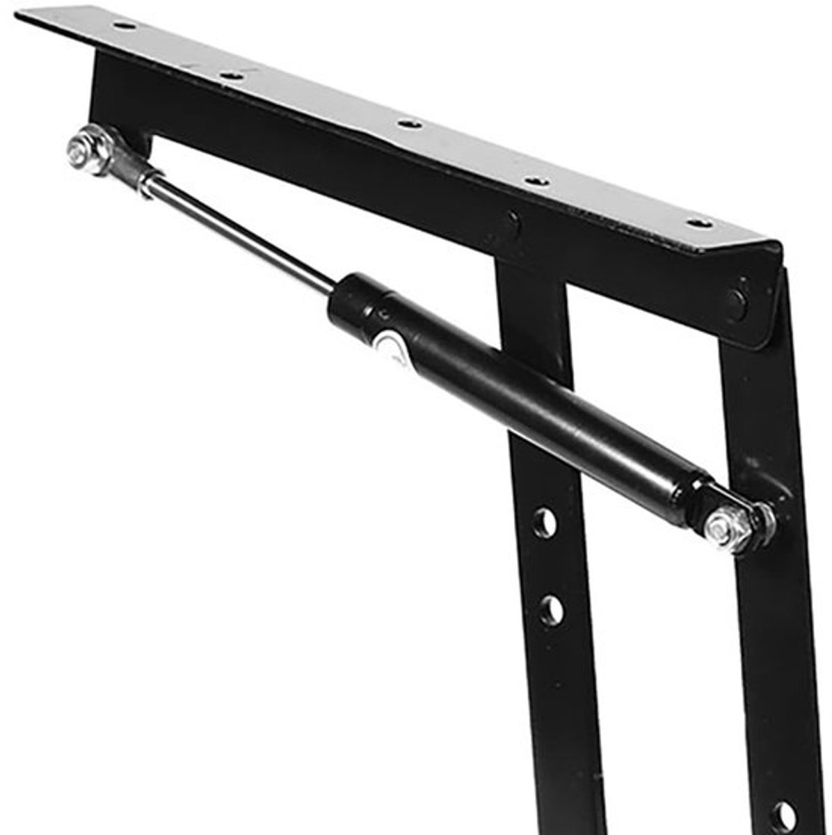 Tafelmechanisme Zwart - Opvouwbaar Hefmechanisme - Stalen Scharnier - Roestbestendig - Capaciteit 50kg - Hoogte 242mm