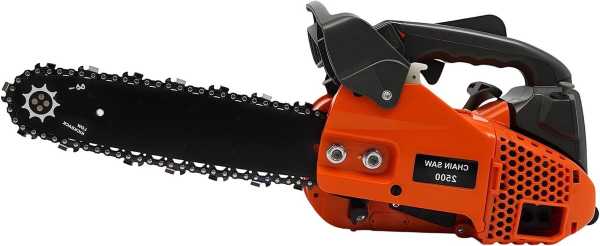 Benzine Kettingzaag - Kettingzaag met motor - Boom snoeien - Eén hand te bedienen - 30 cm zaagblad
