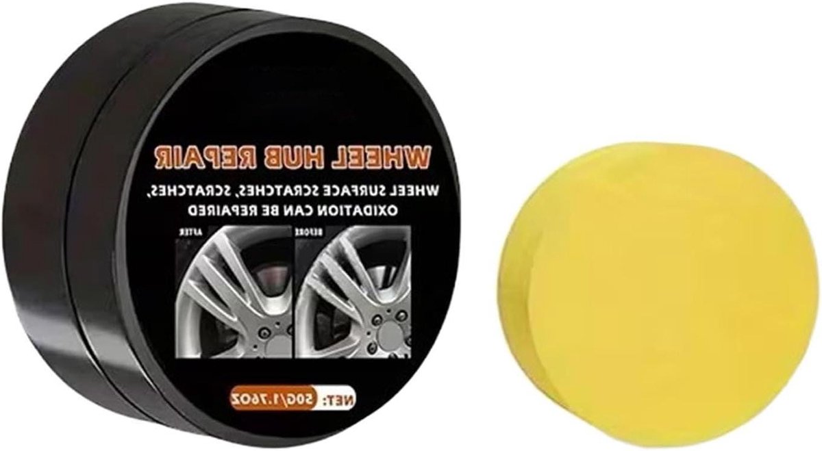 Banden Glans Pasta - Wiel Polijst Balsem - Auto Onderhoud - Beschermt Tegen Roest - 50 g - Zwart