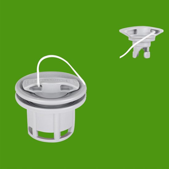 Opblaasbare Klep - Luchtplug Vervanging - Waterpret - Veilig Air Seal - 8-gaats - Zwart — afbeelding 5