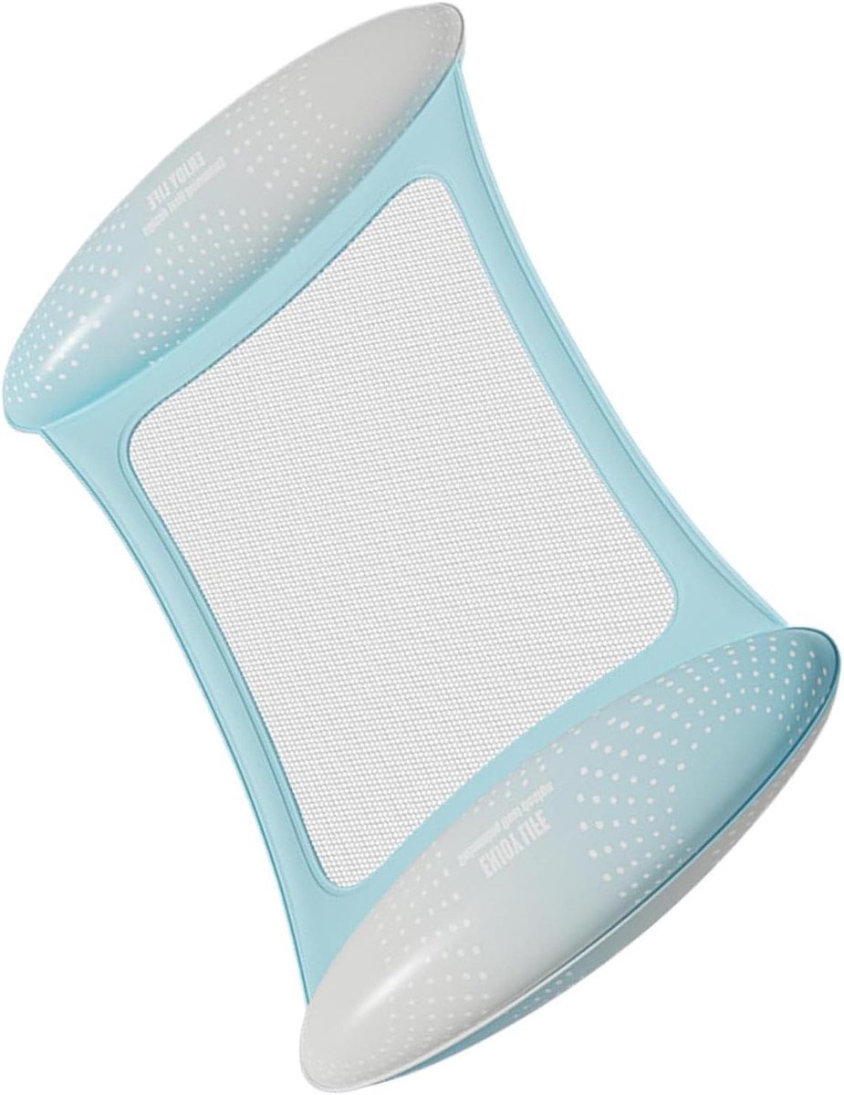 Opblaasbare Stoel - Water Lounge - Ontspannen in Water - Ergonomische Steun - 110x68cm - Blauw