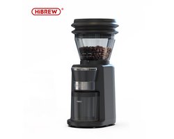 HiBREW G3 Elektrische Koffiemolen met 31 Maalstanden – Voor Espresso, Americano en Filterkoffie – Transparant Bonenreservoir