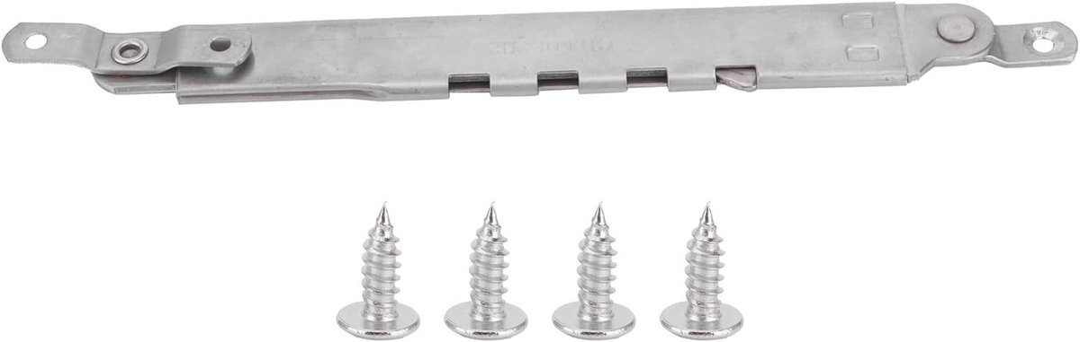 Raamwindhouder - Vensterhouder RVS - Ramen Vastzetten - Antislip Convexe Punt - 28 cm - Zilverkleurig