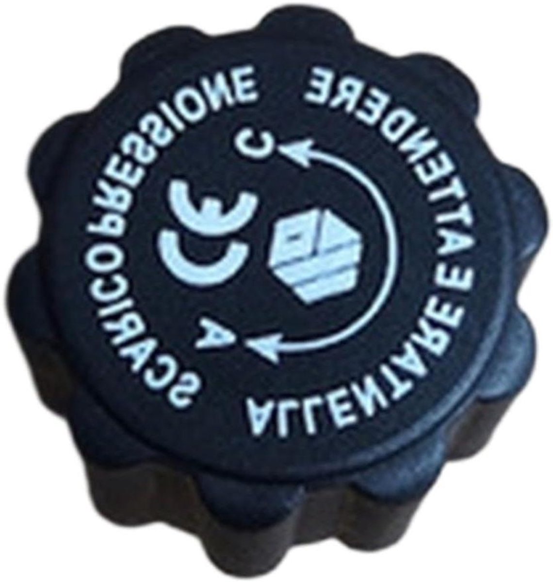 Stoomventiel Snelkookpan - Vlotterklep Afdichting - Veilige Stoom - Hittebestendige Constructie - 10 x 7 x 5 cm - Zwart