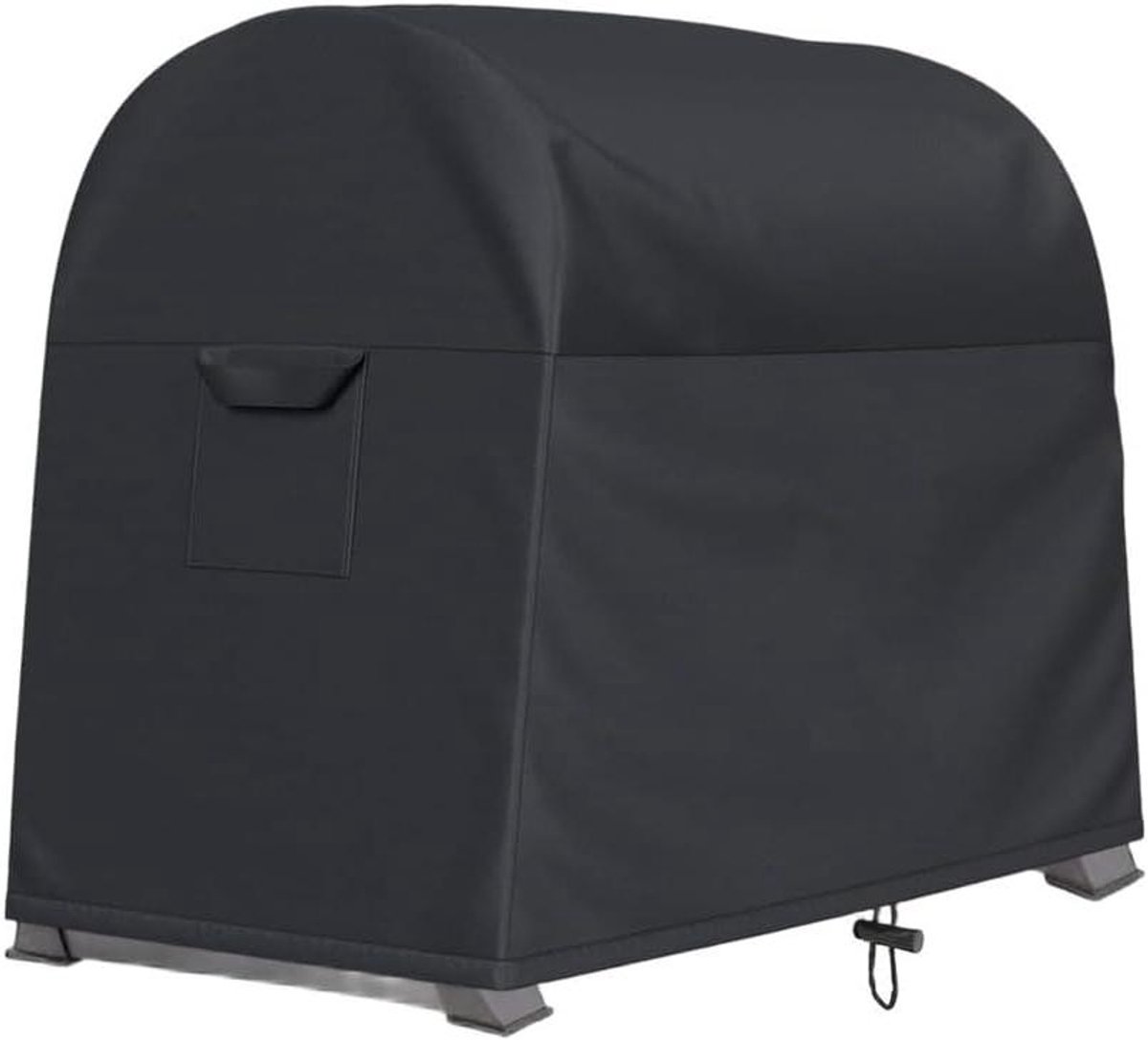 Halterrek Stofkap - Fitnessapparatuur Cover - Apparatuur Beschermen - Verstelbaar Touwsysteem - 102 x 635 x 89 cm - Zwart