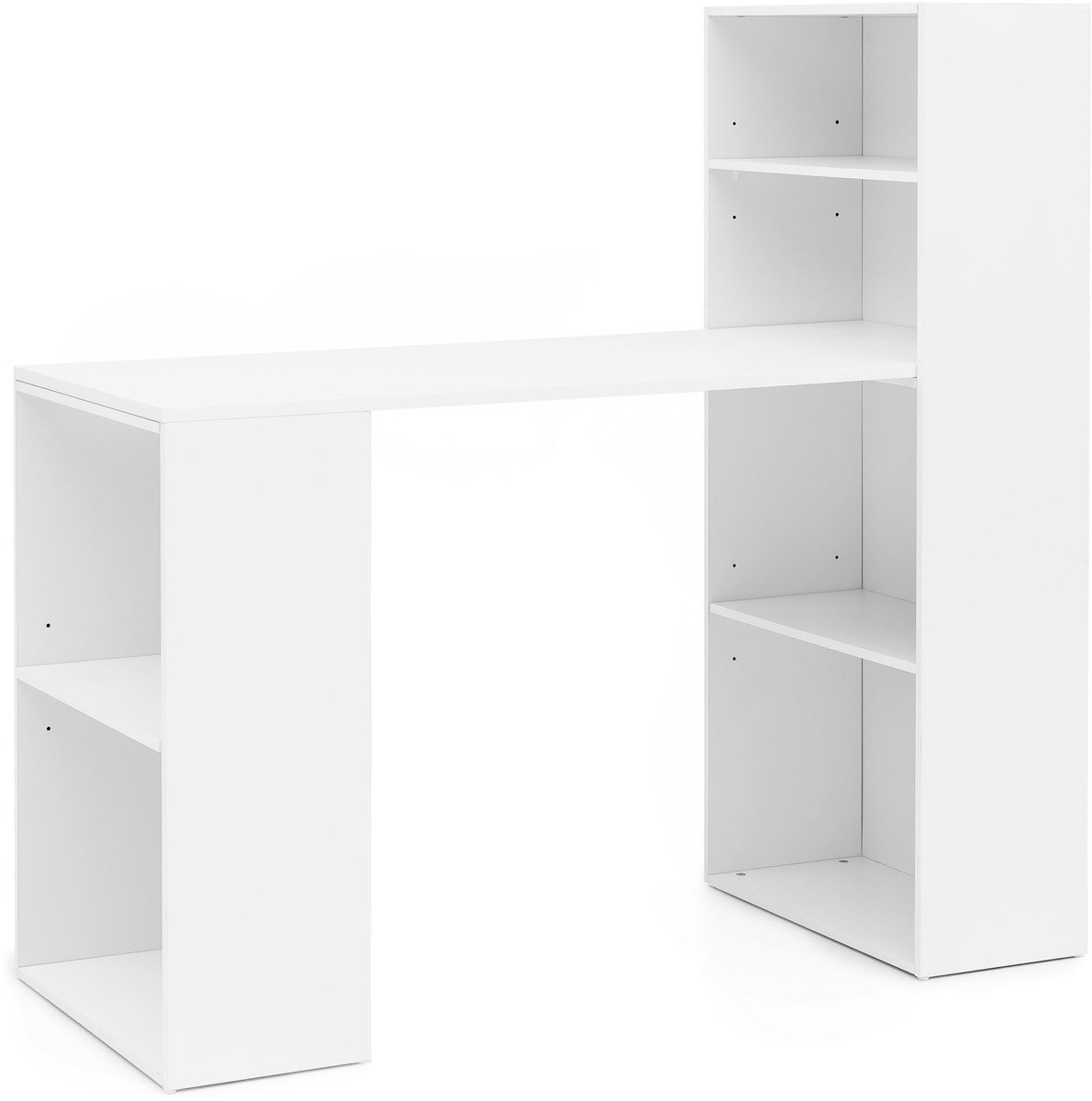 Bureau PC- wit 120 cm breed