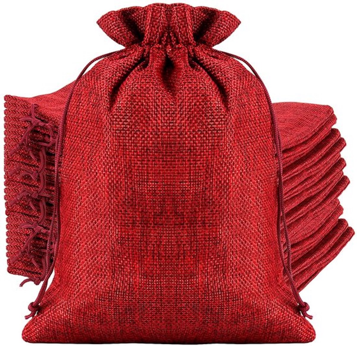 Jute Zakken 30 Stuks - 20x30cm - Herbruikbare Gunstzakken - Trekkoord - Duurzaam - Perfect voor Cadeaus en Ambacht - Geschenkzakje