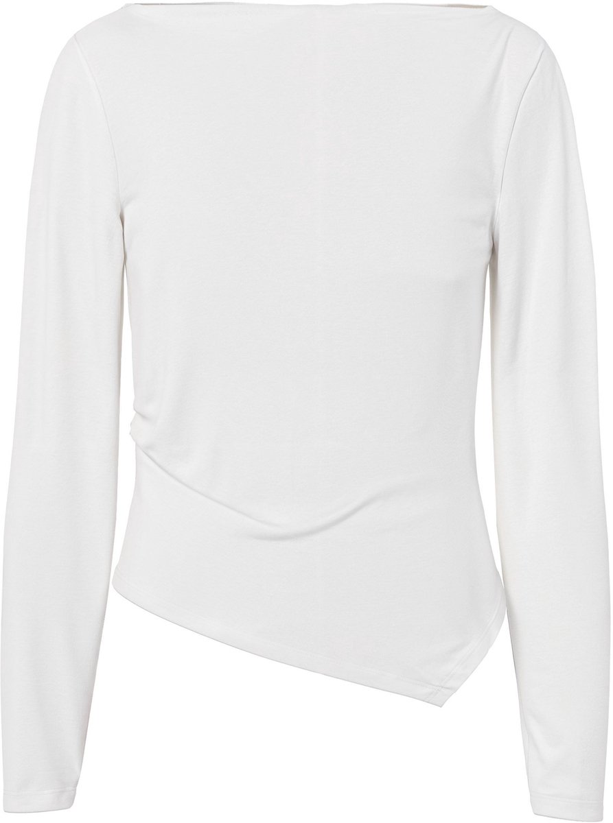 Pieces Top met lange mouwen PCSIRENE ASYMMETRISCH