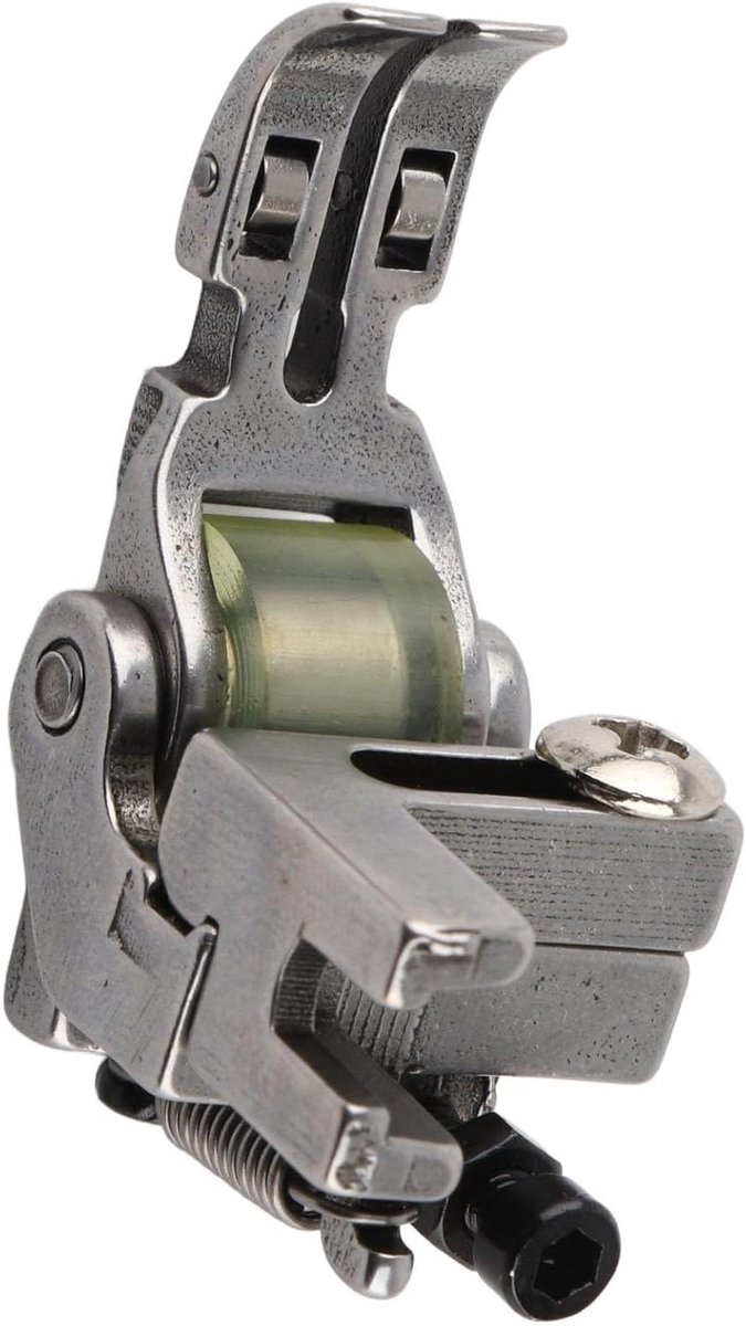 Naaivoet - Rolvoet Naaimachine - Naaien - Rubberen Wiel - Ca. 4.2 cm - Zilver