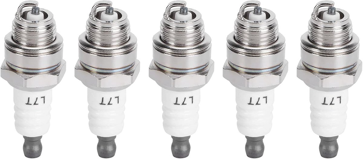 SnelShoppen - Vervangende Bougie 5 Stuks voor Trimmer Blazer 33cc-49cc, RCJ6Y, BPMR7A, BM6A, Hoogwaardige Prestaties, Eenvoudige Installatie