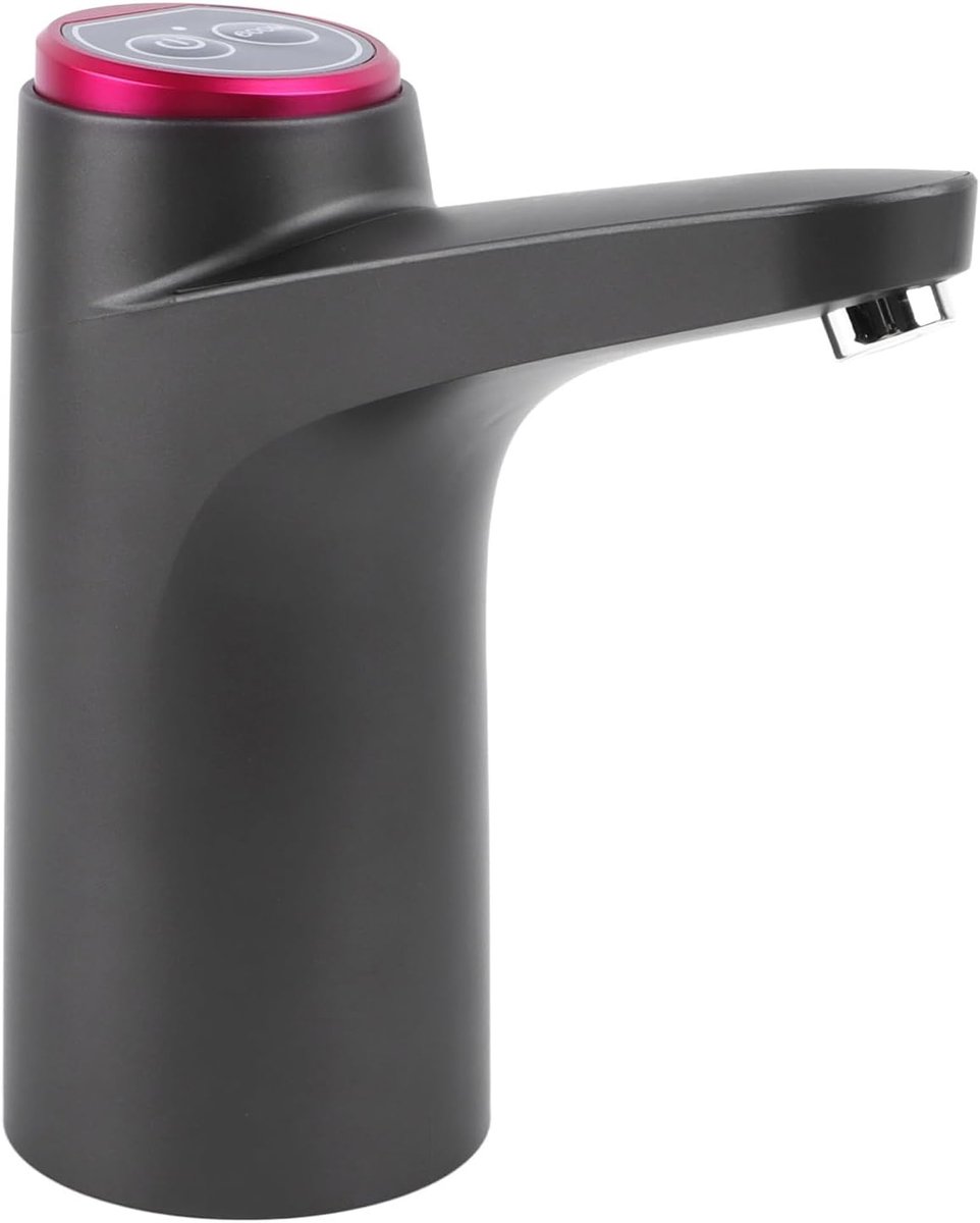 SnelShoppen - Elektrische Waterdispenser, Compacte Waterpomp voor Flessen, Stille en Praktische Waterpomp voor Thuis, Camping, Tuin en Buitengebruik
