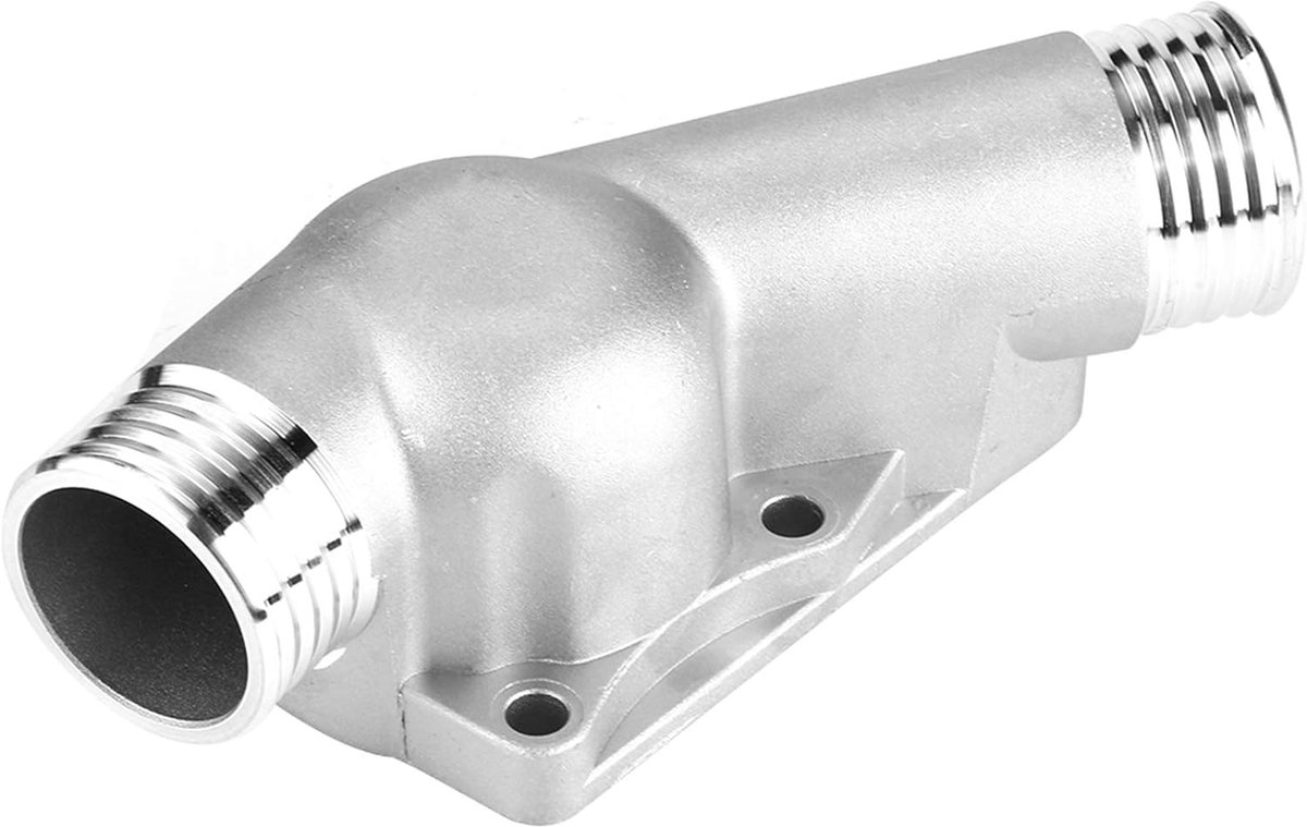SnelShoppen - Aluminium Thermostaatdeksel met Dichting voor BMW M3 Z3 E34 E36 - Hoogwaardige Thermostaat voor Optimale Koeling