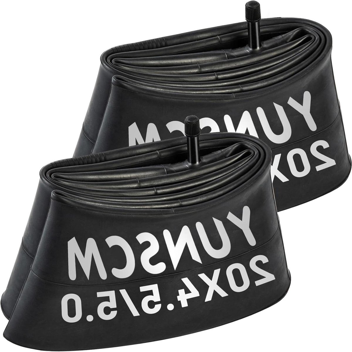 Binnenbanden Fietsbanden - Banden Vervanging - Comfortabel Fietsen - Extra Dikke Butyl Rubber - 20 x 4.5/5.0 Inch - Zwart