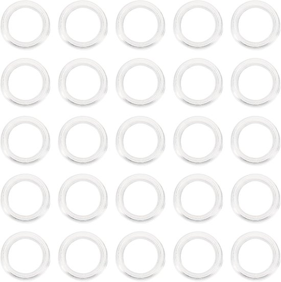 25 Stuks Ronde Acrylstandaard voor Golfballen, Marmer, Verzamelen en Presenteren van Sportartikelen — afbeelding 2