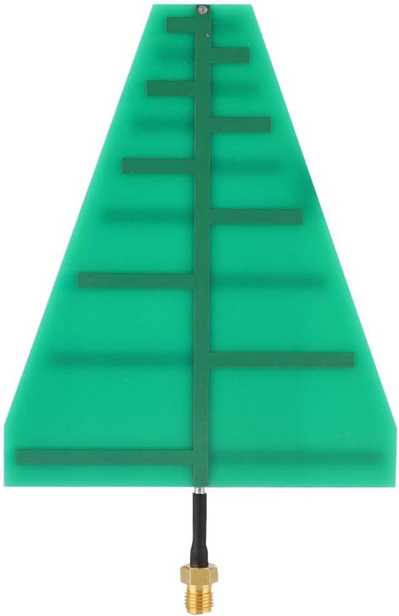 SnelShoppen - 15W 5-6dB 1.35-9.5GHz UWB Ultra Wide Band Antenne, Richtantenne met Lineaire Polarisatie, Logaritmische Periodieke Antenne