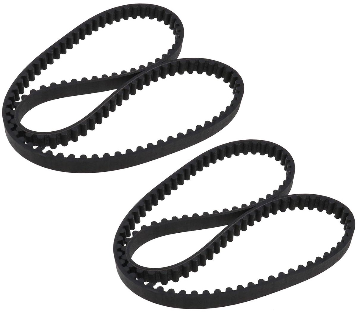 Aandrijfriem 856mm - 107 tanden - Rubber - Ideale vervanging voor Stiga 105 - ShopVlot