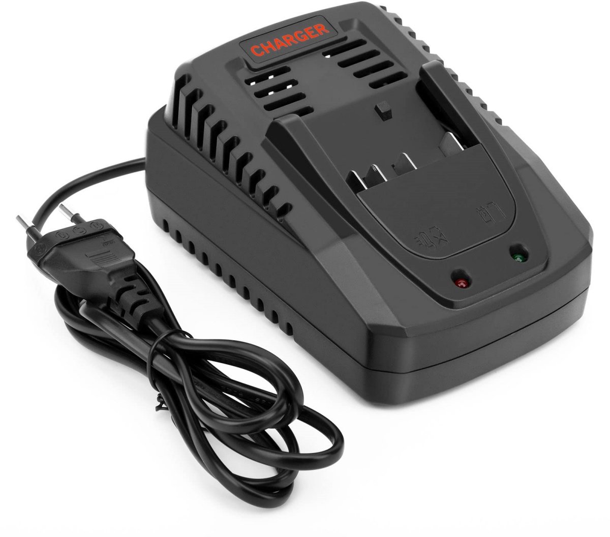 longziming -Acculader – Batterijlader – Vervangende Lader – 14,4V/18V – 3A Snelladen – LED Indicator – Beveiligingssysteem – EU Stekker – 1 Stuk