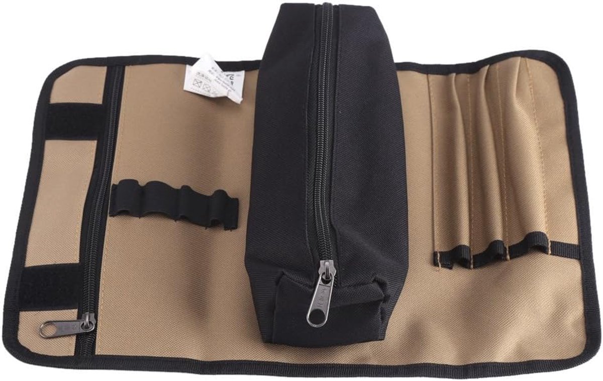 SnelShoppen - Power Tool Bag Transportwagen Rolhouder Gereedschap Organizer Canvas Waterproof 36x25x1cm - Lichtgewicht, Robuust, Ideaal voor Tuin, Klu