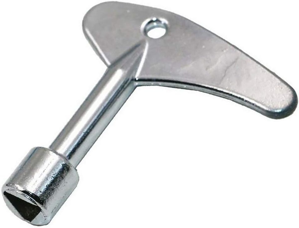 SnelShoppen - Valve Key 2PCS 9MM Driehoek Sleutel Triangulaire Sleutel voor Ventielmeter Elektrische Kast Sleutel voor Paneel Lock