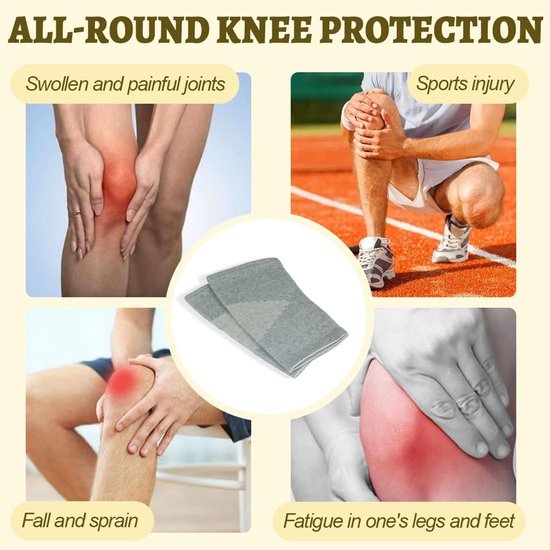 Compressie Kniebeschermers voor Sport en Revalidatie - Ideaal voor Osteoartritis en Gewrichtsondersteuning (XL) — afbeelding 5