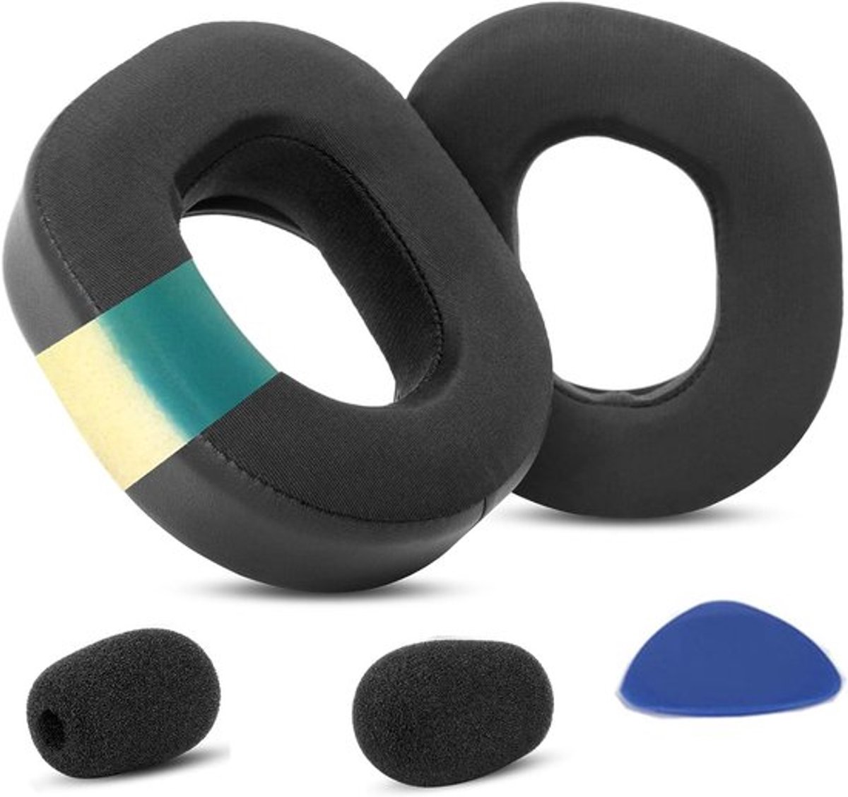 Vervangende Cooling Gel Oorkussens voor Draadloze Gaming Headsets met Extra Dikte en IJszijde Stof voor Comfort en Koeling