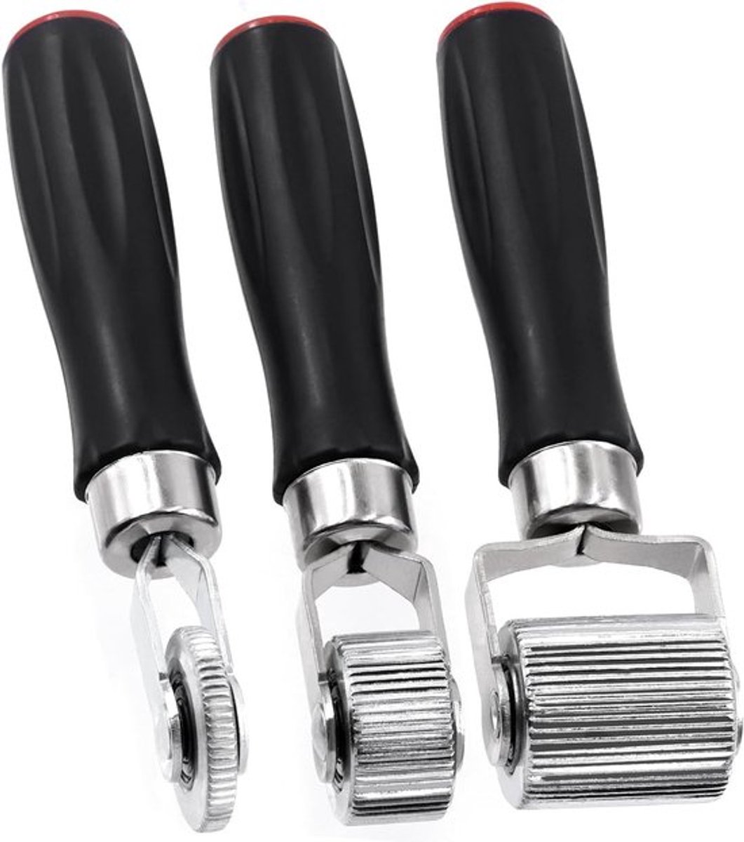 3-delige Geluidsreducerende Roller voor Auto, 6mm 20mm 40mm Metaal Installatie Tool voor Geluidsisolatie en Audio Toepassingen