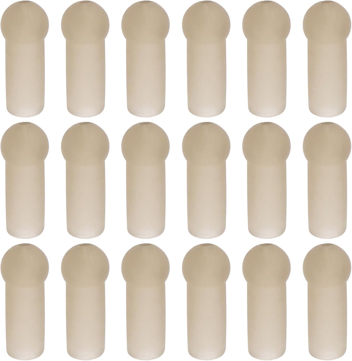 SnelShoppen - 100 Stuks 15mm Buffer Kraal Beschermers Vissen Accessoires Terminal Tackle Voor Karper Vissen Gereedschap