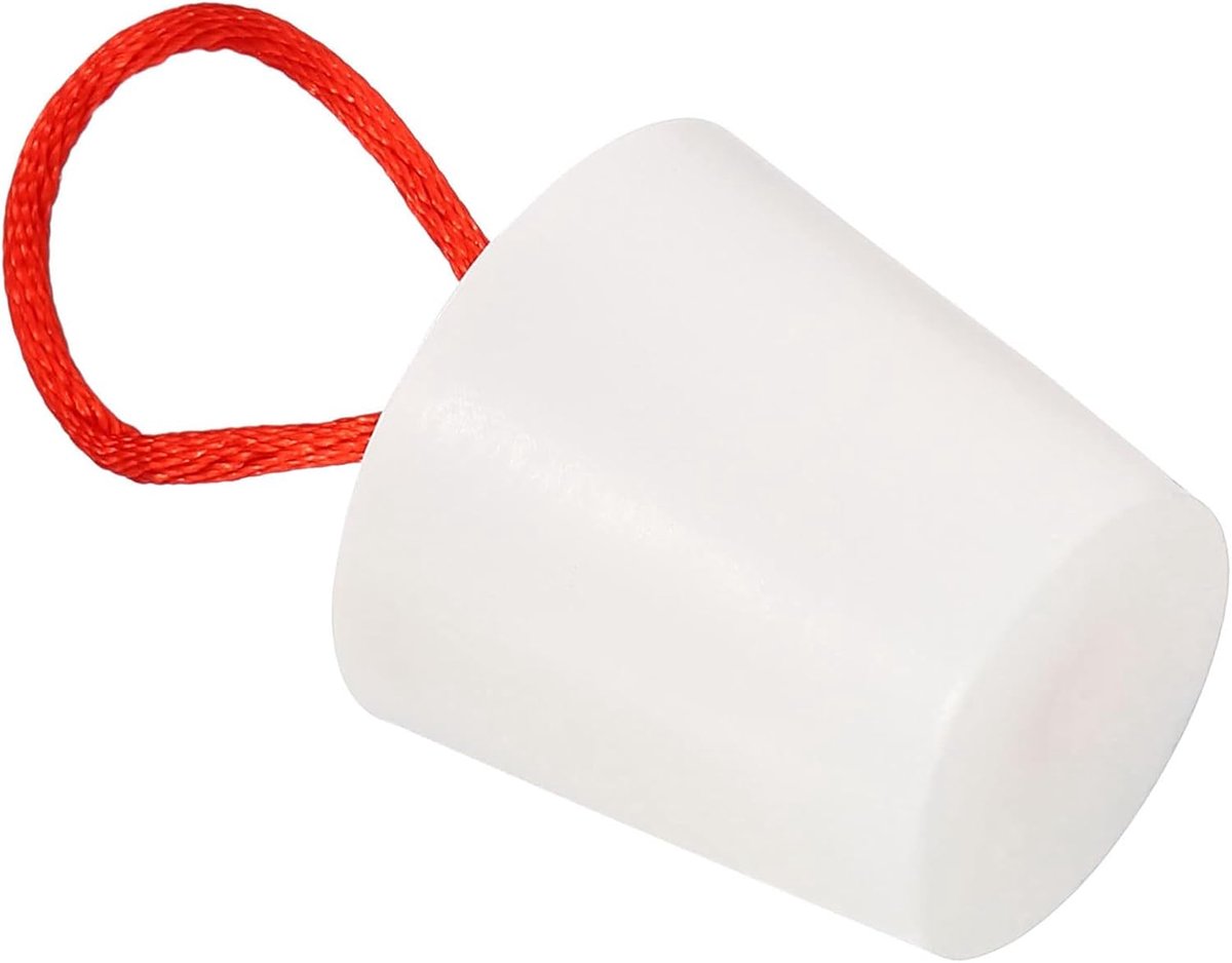 TOP-VIGOR Taper Silicone Rubber Plug 22mm to 29mm Solid Bath Stopper with Handle for Test Tubes, Water Pipe, Drain - ShopVlot